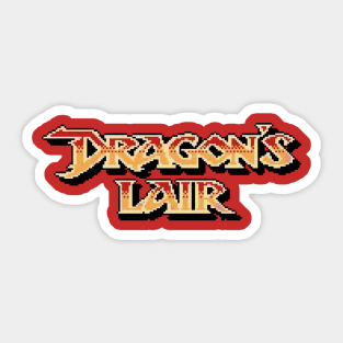 Dragon’s Lair Logo Sticker